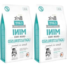 Calperia 2 kg Tahılsız Hipoalerjenik Tavşan Etli ve Somon Balıklı Kuru Mama - Minik Irk