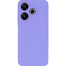 Olinea Redmi 13 4g Kılıf First Silikon - Lila