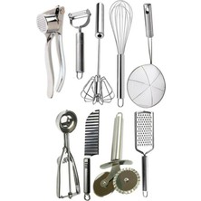 9 Parça Yemek Hazırlık Pratik Mutfak Gereçleri