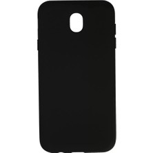Olinea Galaxy J7 / J730 Kılıf Nano Içi Kadife Silikon - Siyah