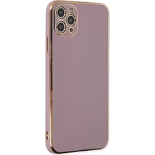 Olinea Iphone 11 Kılıf Volet Silikon - Mor