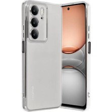 Olinea C75 4g Kılıf Lensli Silikon - Gümüş