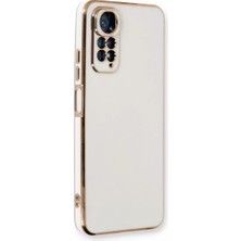 Olinea Redmi Note 11 Kılıf Volet Silikon - Beyaz
