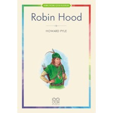 1001 Çiçek Kitaplar Robin Hood - Renkli Resimli Çocuk Klasikleri