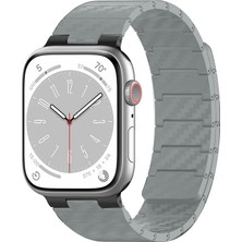 Eco Port Apple Watch 45MM Carbon Steel Kordon (Saat Değildir) - Yıldız Işığı