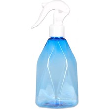 Dezenfekte Boş Şişe 400 cc Mavi, Prizma Kolonya Şişesi, Berber Spreyi