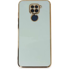 Olinea Redmi Note 9 Kılıf Volet Silikon - Yeşil