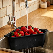 Snippy Lieve - Lavabo Süzgeci Pratik Çok Amaçlı Lavabo Çöp Kovası
