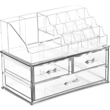 Çekmeceli Lüx Akrilik Makyaj Malzeme Organizeri