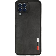 Olinea Galaxy M33 Kılıf Loop Deri Silikon - Siyah