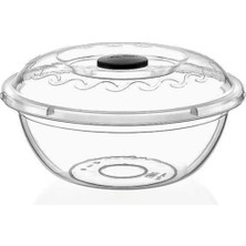  Şeffaf Kapaklı Leğen 35 Lt E105