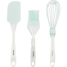 Mınt Renkli Silikon Üçlü Hazırlık Seti