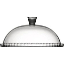 Kapaklı Cam Fanus Kek Fanusu 95198