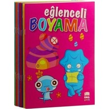 Ema Çocuk Eğlenceli Boyama Seti -10 Kitap