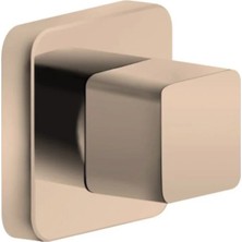 K100 Ankastre Stop Valf Rosegold