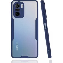 Olinea Poco F3 Kılıf Platin Silikon - Lacivert