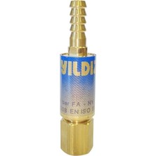 Ennalbur Yıldız 1228 Alev Emniyet Valfi Hamlaç Arkası Için Oksijen