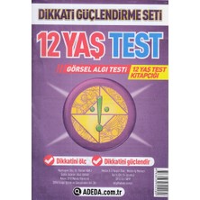Adeda Yayıncılık Dikkati Güçlendirme Seti 12 Yaş Test