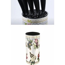 Bıçak Standı - 5 Adet Bıçak ve  Standı, Knife Stand Set