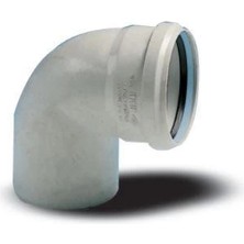 Najmaddin Mey Ithalat® Ege Yıldız 50X90 Pvc Kapalı Dirsek 3,2 mm