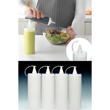 Şeffaf Yağdanlık Sos Şisesi 700 ml