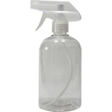 Boş Pet Şişe Ambalaj 500 ml & Valf Sprey 5 Adet Takım