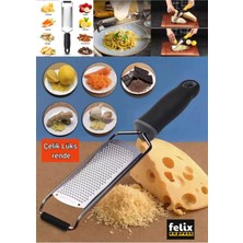 Paslanmaz Çelik Mutfak Rende Seti El Kaba Peynir Rende ve Güzel Limon Rende