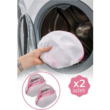 2 Adet Fermuarlı Dayanıklı Çamaşır Yıkama Filesi