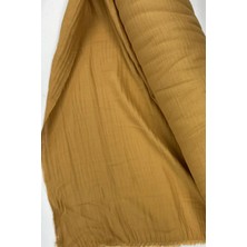 Royaleks Group Çok Amaçlı Müslin Pamuklu Bebek Örtü ve Battaniye Kumaşı Müslin Bez Açık Kahve 37