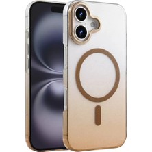 Olinea Iphone 16 Glossy Magsafe Kapak - Çöl Titanyum