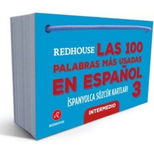Redhouse Yayınları Redhouse Las 100 Palabras Mas Usadas En Espanol - Ispanyolca Sözcük Kartları 3