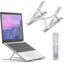 -Kaymaz Tabanlı Ayarlanabilir Laptop Standı