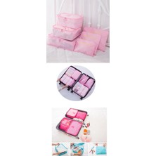 Bebek Anne Hastane Çantası Düzenleyici Seyahat Tipi Bavul R 6 Parça Set