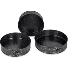 1956 Kelepçeli 3'lü Renkli Kek Kalıbı ZÜCC63647