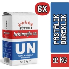 Un 2 kg Pastalık - Böreklik Buğday x 6 Adet