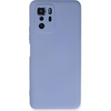 Olinea Poco X3 Gt Kılıf Nano Içi Kadife Silikon - Lila