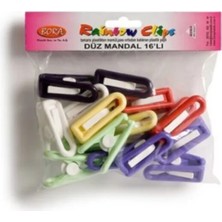 Plastik Mandal 16'lı