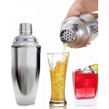 Çelik Kokteyl Shaker Biradlı 350CC