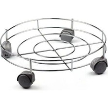 Damacana Altlığı Taşıyıcı Tüp Saksı Damacana Altlığı Tekerlekli Taşıma Aparatı Tüpçek Tüp-Çek