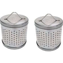 Demlik Içi Silindirik Çay Demleme Süzgeci Küçük Boy 2 Adet, Çaydanlık Süzgeci