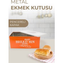 Metal Ekmek Kutusu Turuncu