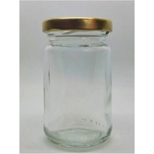 10 Adet 105 cc Cam Kavanoz Kapaklı