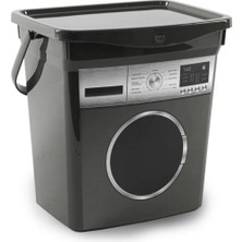 6 Lt Deterjanlık Çamaşır Makinesi Görünümlü Kulplu Deterjan Kutusu LA615