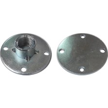 Najmaddin Mey Ithalat® 1/2 Galvanizli Boru Flanşı Duvara Montaj Için