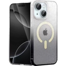 Olinea Iphone 15 Pummel Shiny Magsafe Kapak - Siyah