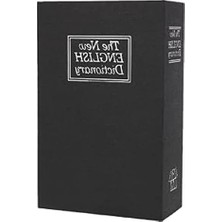 Calperia Xl Boyutunda Gizli Kasa, Kitap Şeklinde Şifreli Kilitli Tasarım