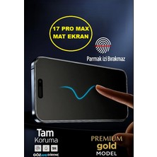 Teknoparkta Iphone 17 Pro Max Uyumlu Mat Ekran Koruyucu Seramik Nano Tam Kaplar