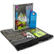 Pearl Shop Online Namaz Kıldıran Seccade - Kulaklıklı - Pusulalı