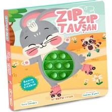 Bi Kutu Oyun Benim Pop - It Kitabım Zıp Zıp Tavşan (Tak Çıkar)