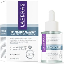 Pearl Shop Peptide Matrixyl 3000 1% Hyaluronic Acid Age Defense Complex, Nemlendirici Peptit Serum, 30 ml